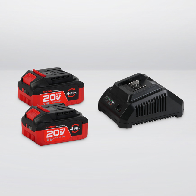 BOULOUNEUSE A BATTERIE 20V CROWN