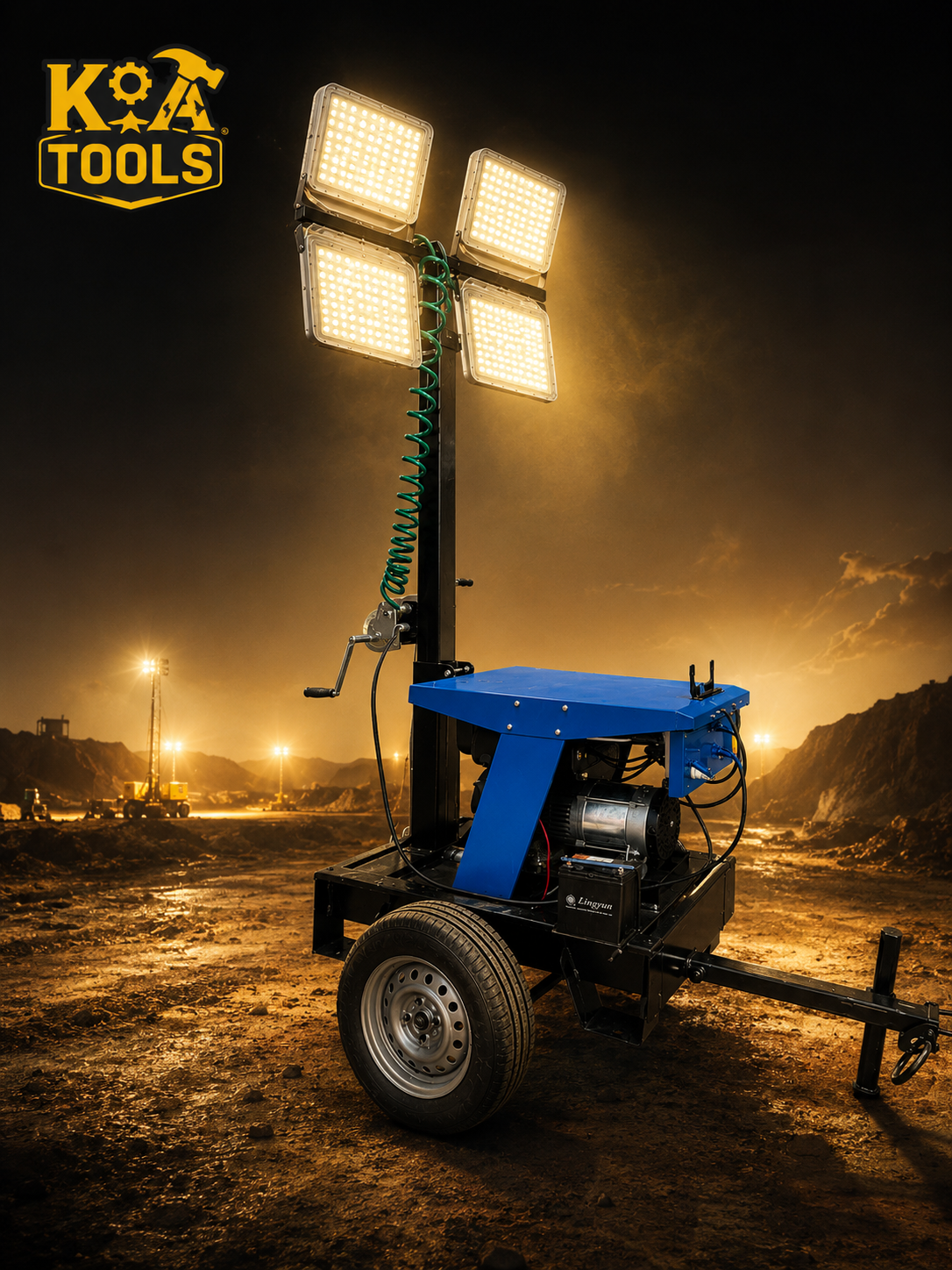 tour lumineuse mobile