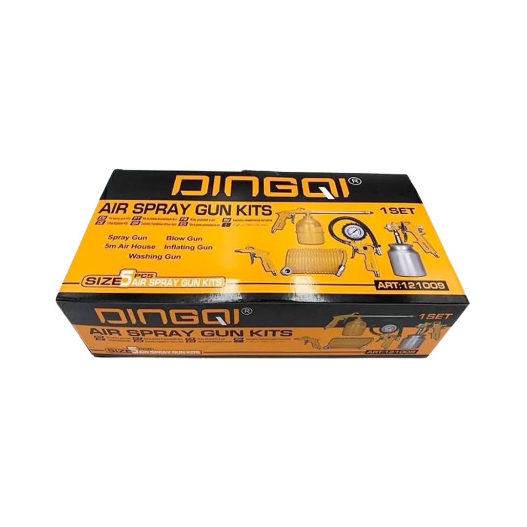 KIT PISTOLET PEINTURE 05PCS