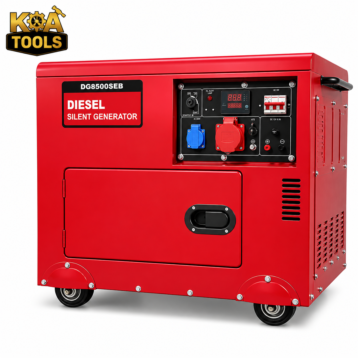 groupe électrogène diesel insonorisé et portable