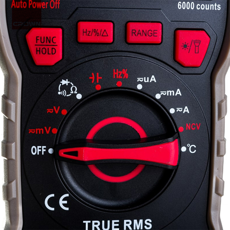 Multimètre digital 20A 1000V LCD