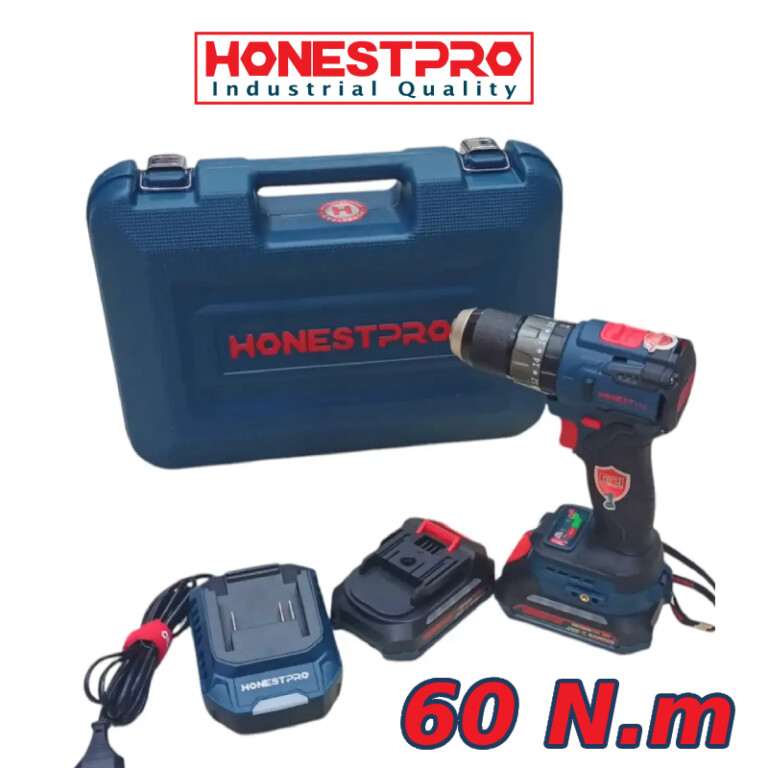 Visseuse perceuse a percussion 60N.m 21v brushess HONESTPRO YAE6120