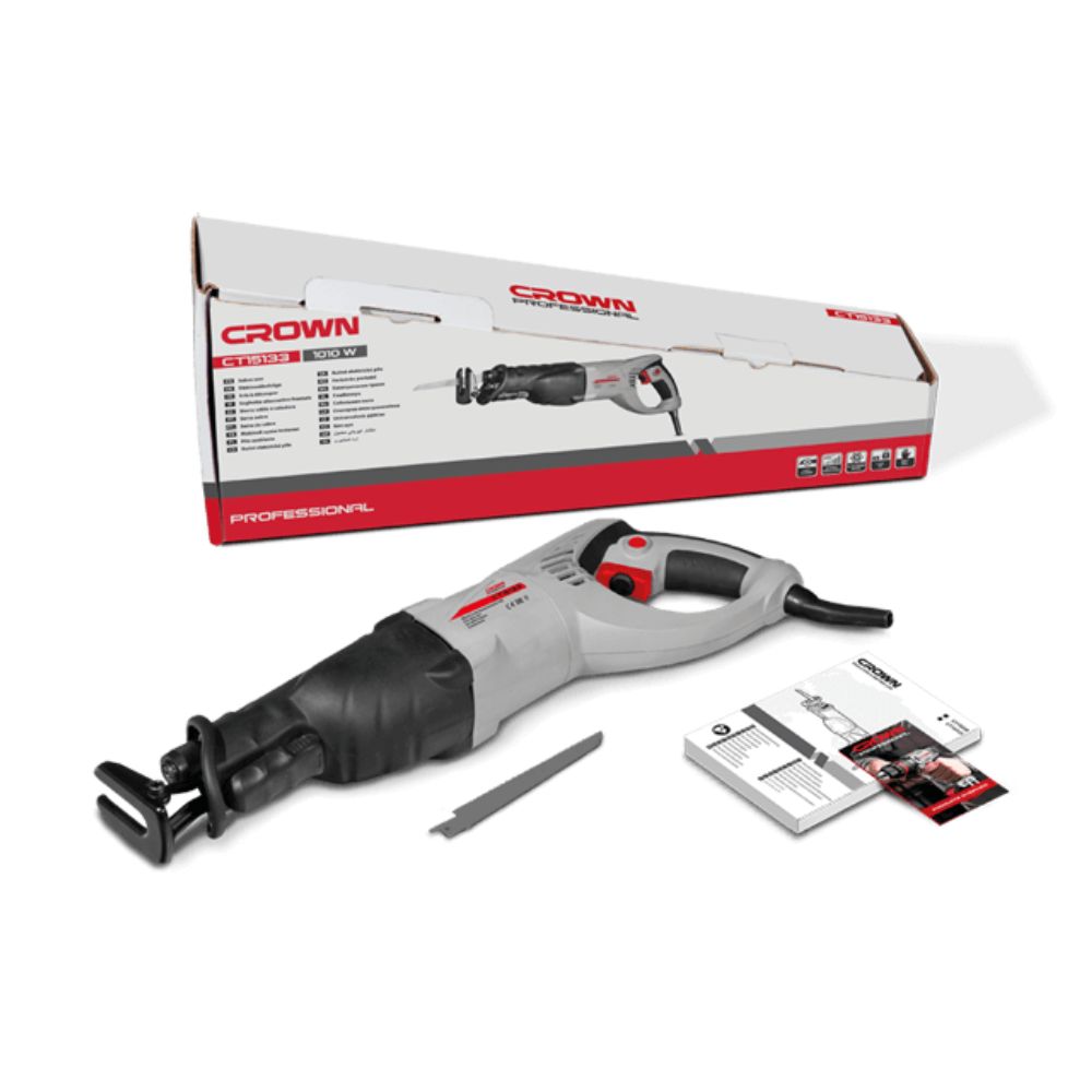 Scie Sabre Electrique 1010w  Pvc, Bois Et Viande