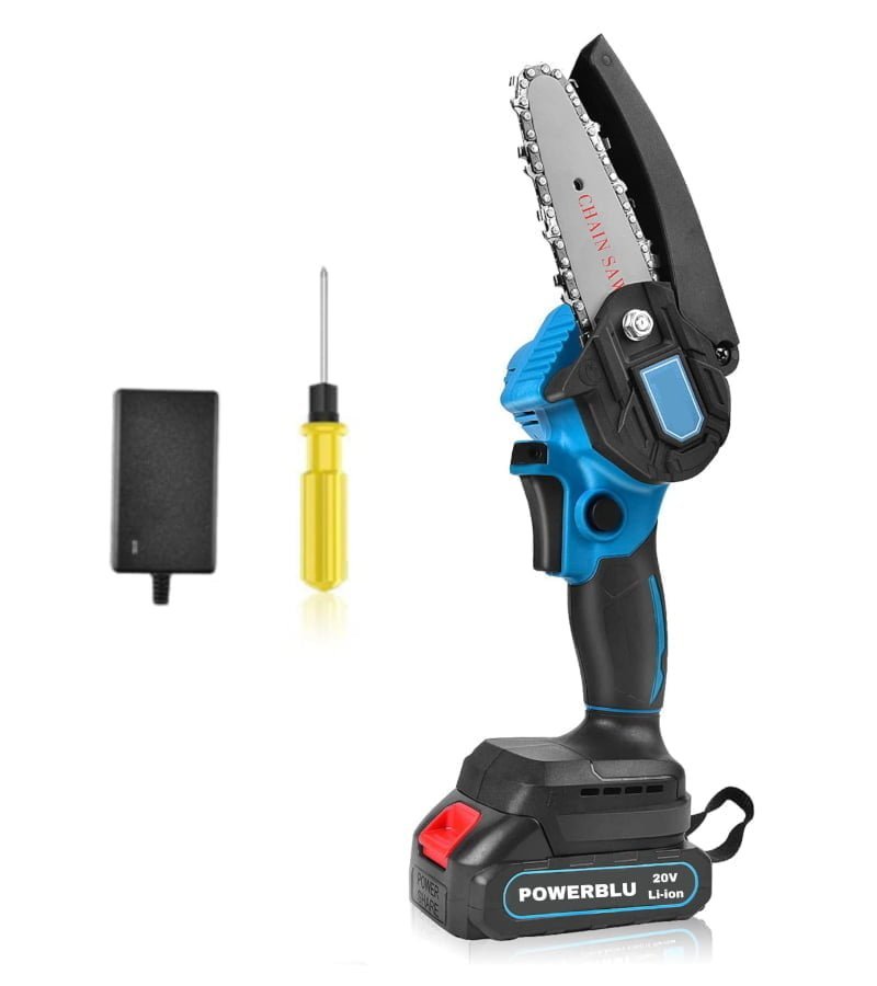 SCIE A CHAIN A BATTERIE