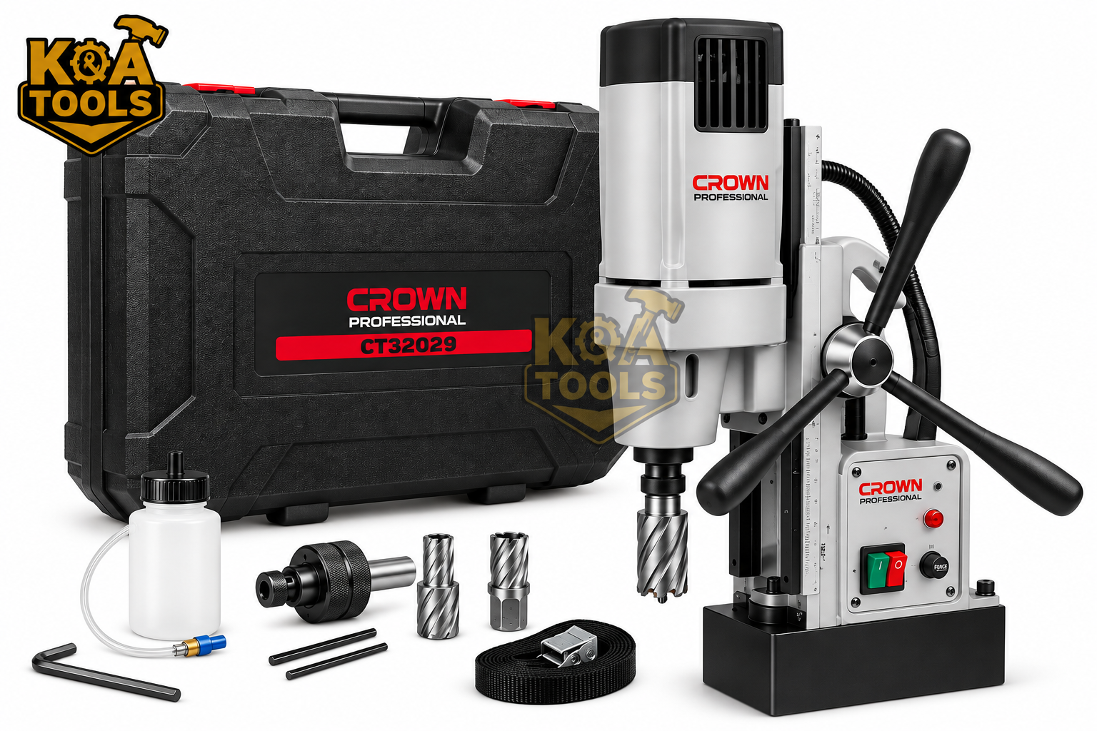 Perceuse magnétique CROWN 1400W 23MM