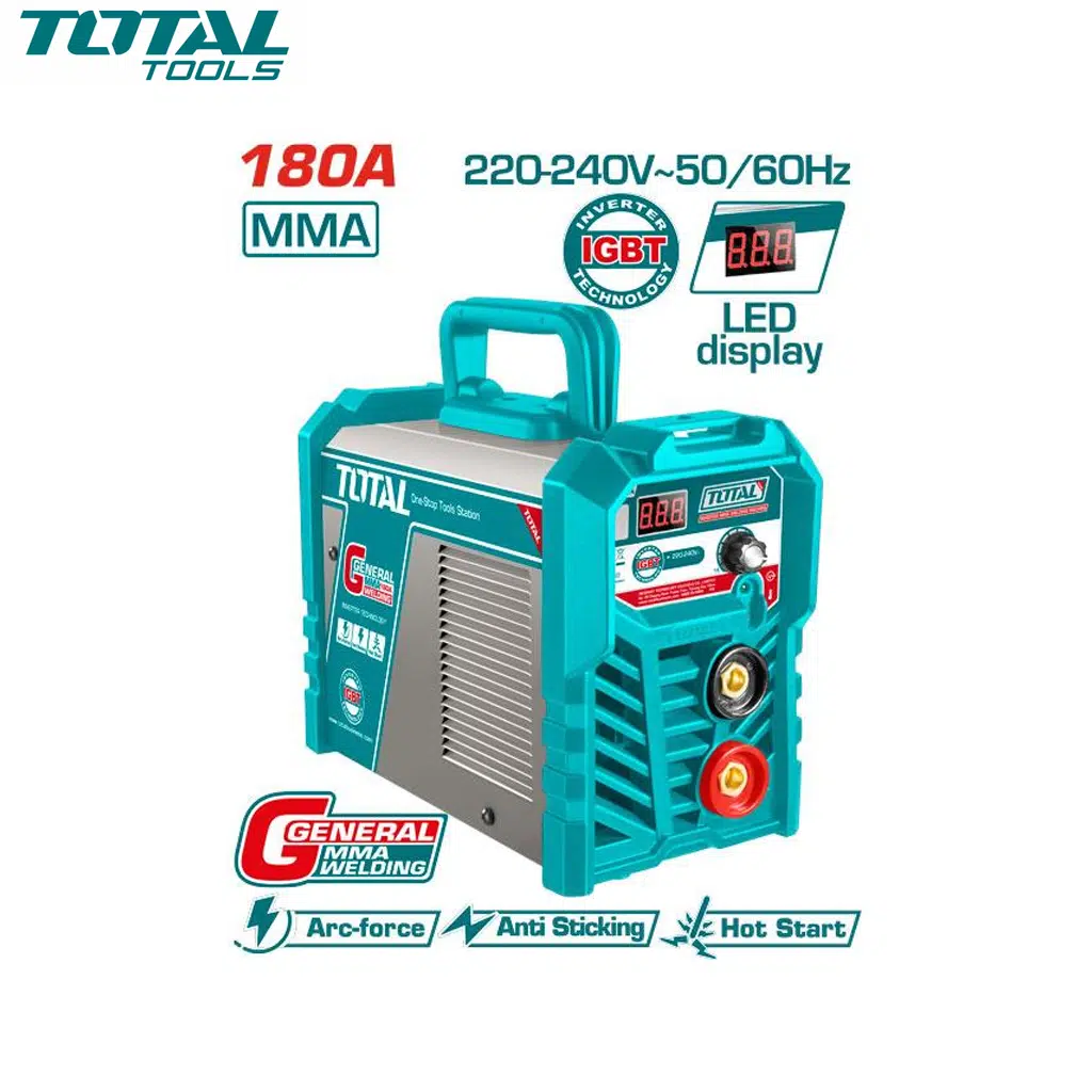 Poste a souder Inverter IGBT 180A TOTAL TW218028