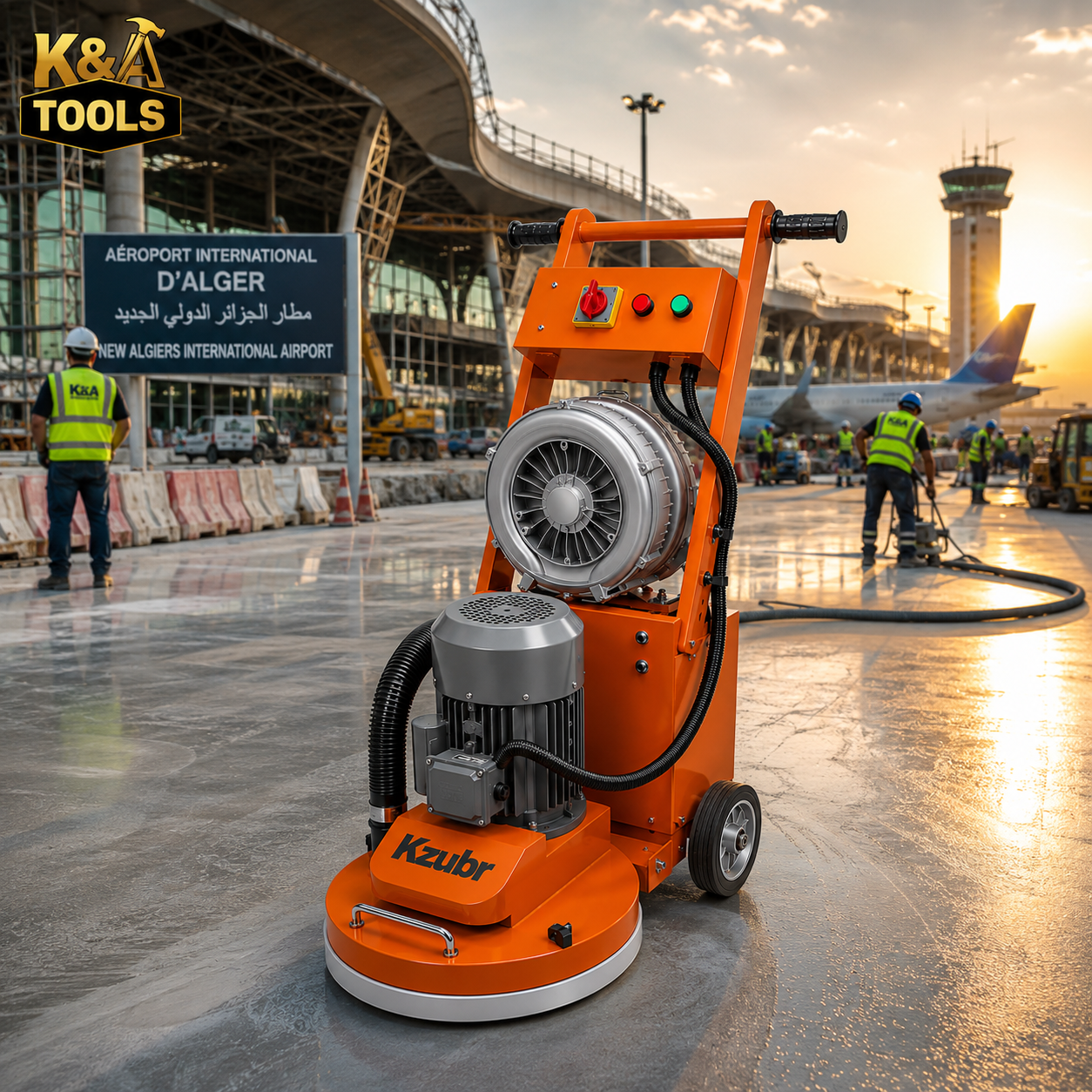 ponceuse de sol professionnelle