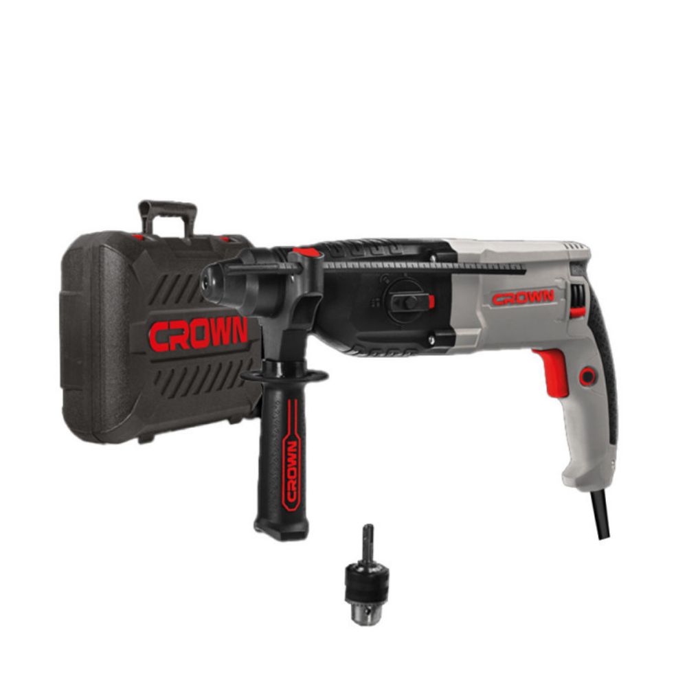 Marteau Piqueur Perforateur Sds-Plus 800w 26mm 3.4j Double Mandrin