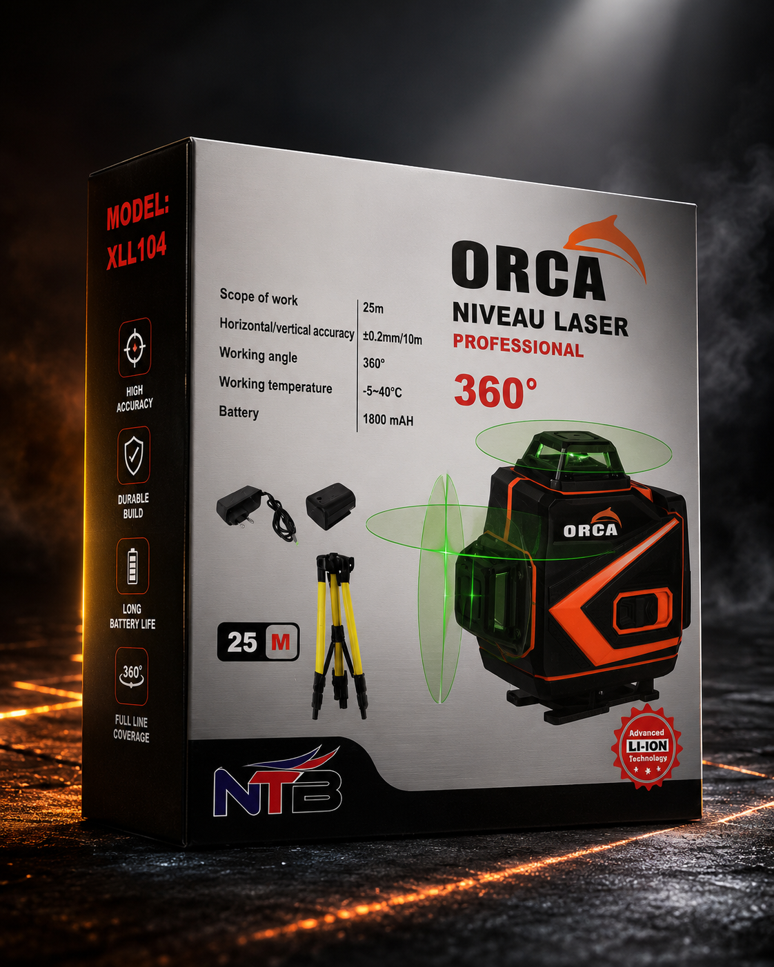 NIVEAU LASER ORCA XLL 104