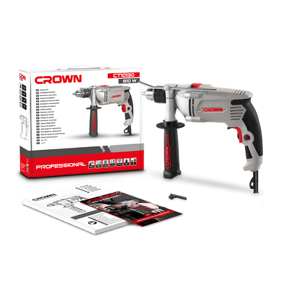 PERCEUSE 13 MM 810 W CROWN PROF